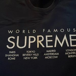 Vintage supreme swearshirt